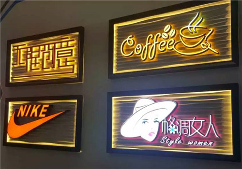发光艺术灯箱